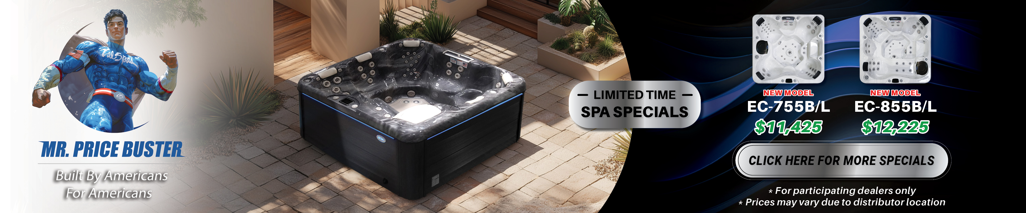 Calspas hot tub being used in a family setting - Rocky Mountain
